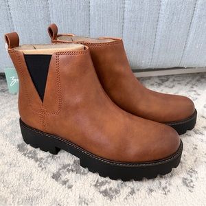 Zodiac Brown Ankle Boots